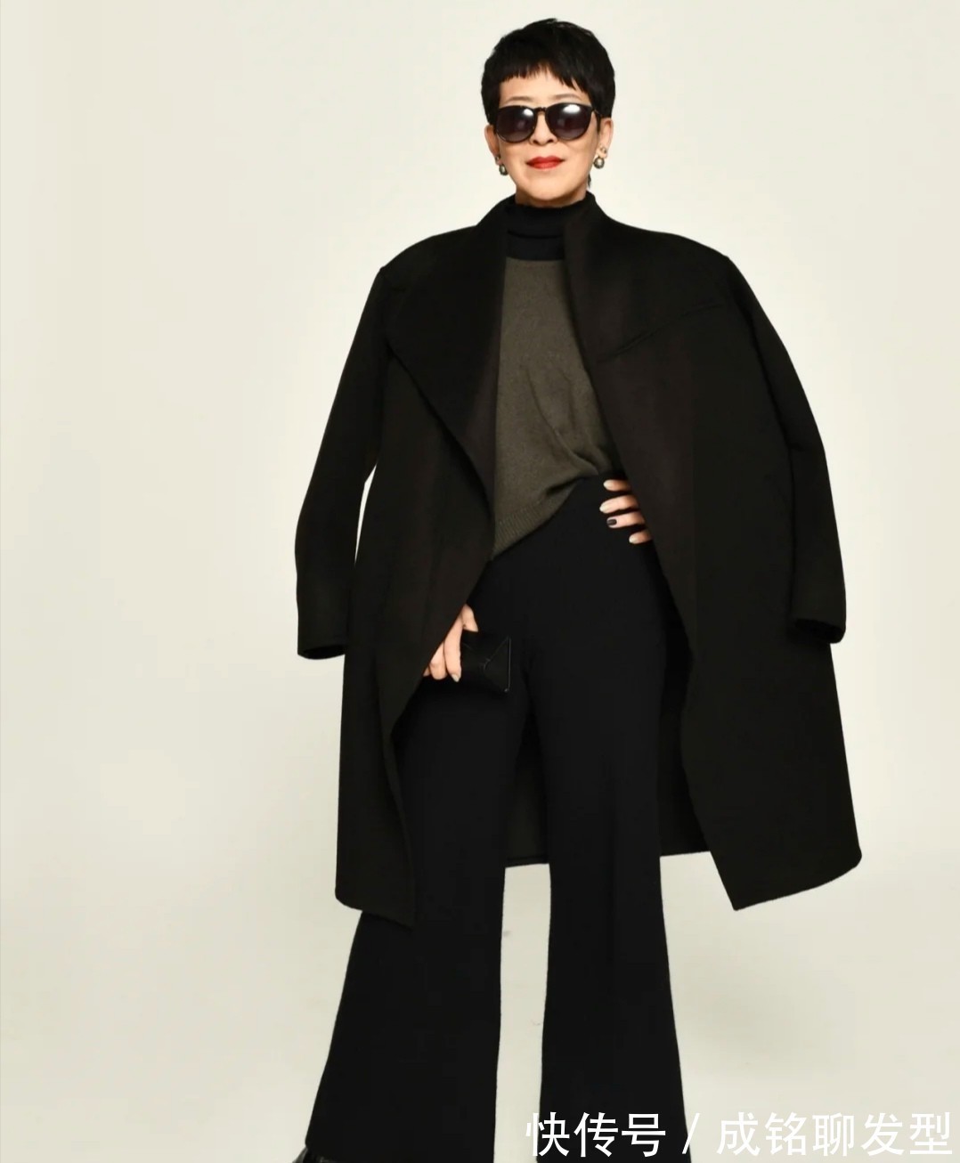 深浅|这些60岁左右的阿姨真会穿,端庄大气又时髦减龄,真实自然接地气