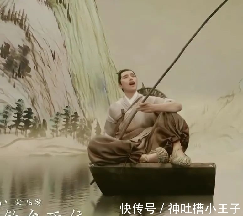 王希孟@春晚版《富春山居图》,和《千里江山图》歌舞相遇,美得太不一样