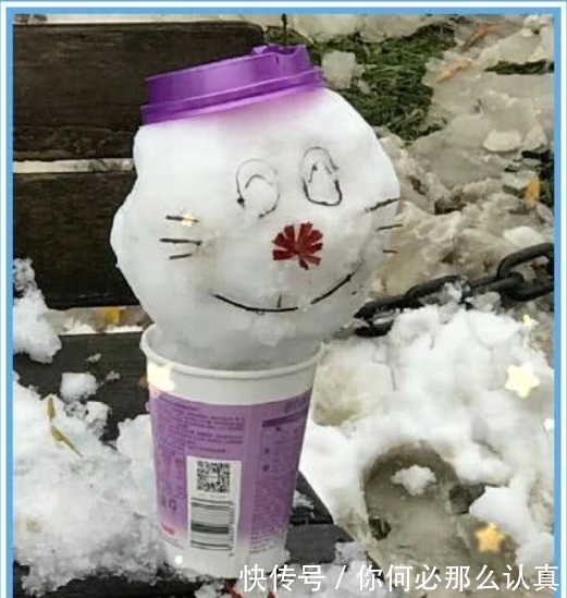 假雪|同样是堆雪人,美术生为什么就能这么秀?感觉自己玩了“假雪”!