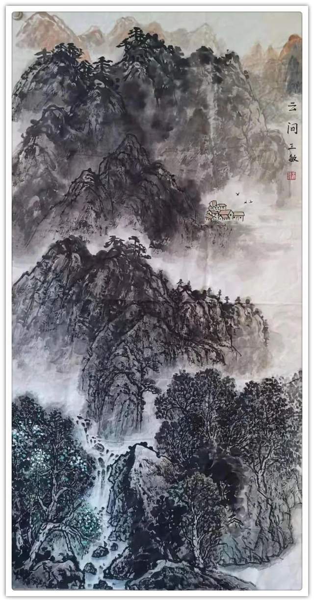 云间|「正能量艺术家·王敏」画笔写大爱·弘扬正能量·传递中国梦