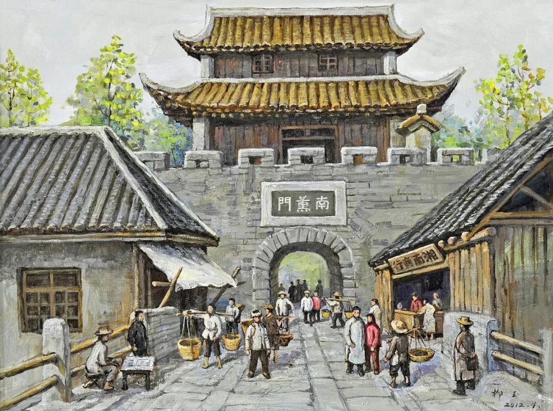 湖南省!全国艺术名家邀请展——柳玉油画作品赏析