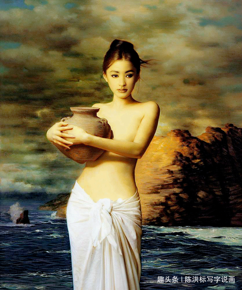 花解语!这人体有多美由3个模特画成1个,问世23年来,被盗版840万次!