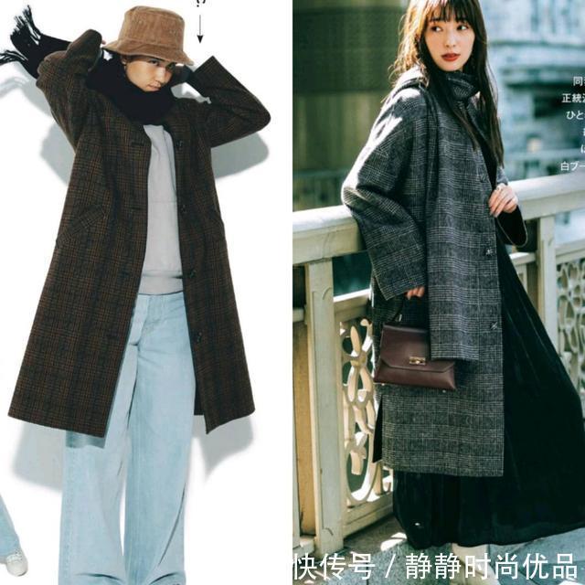 穿搭 40多岁的女人,秋冬穿腻了纯色系!试试“格子”穿搭复古减龄