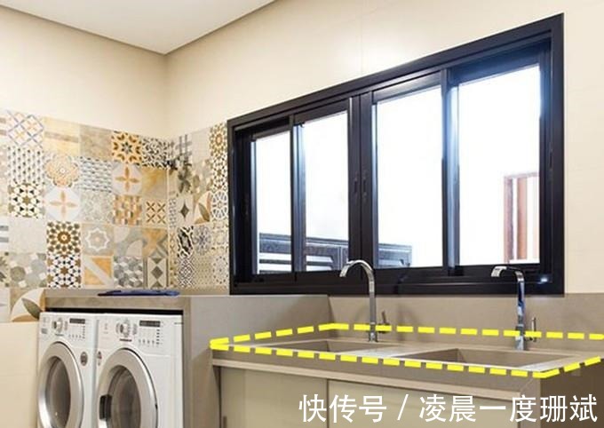 洗衣池|洗衣池设计成双槽,你笑它土,我笑你不知道它的好,谁用谁知道!