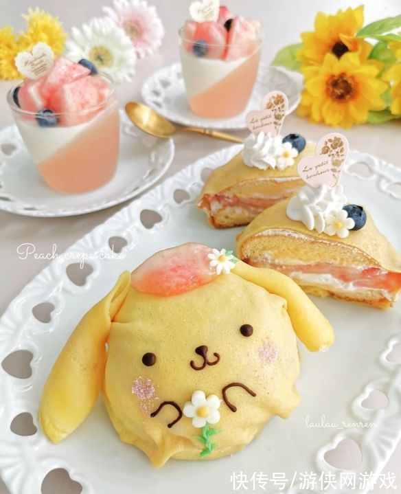 完全舍不得吃！日本甜品师制作外形超可爱的甜品