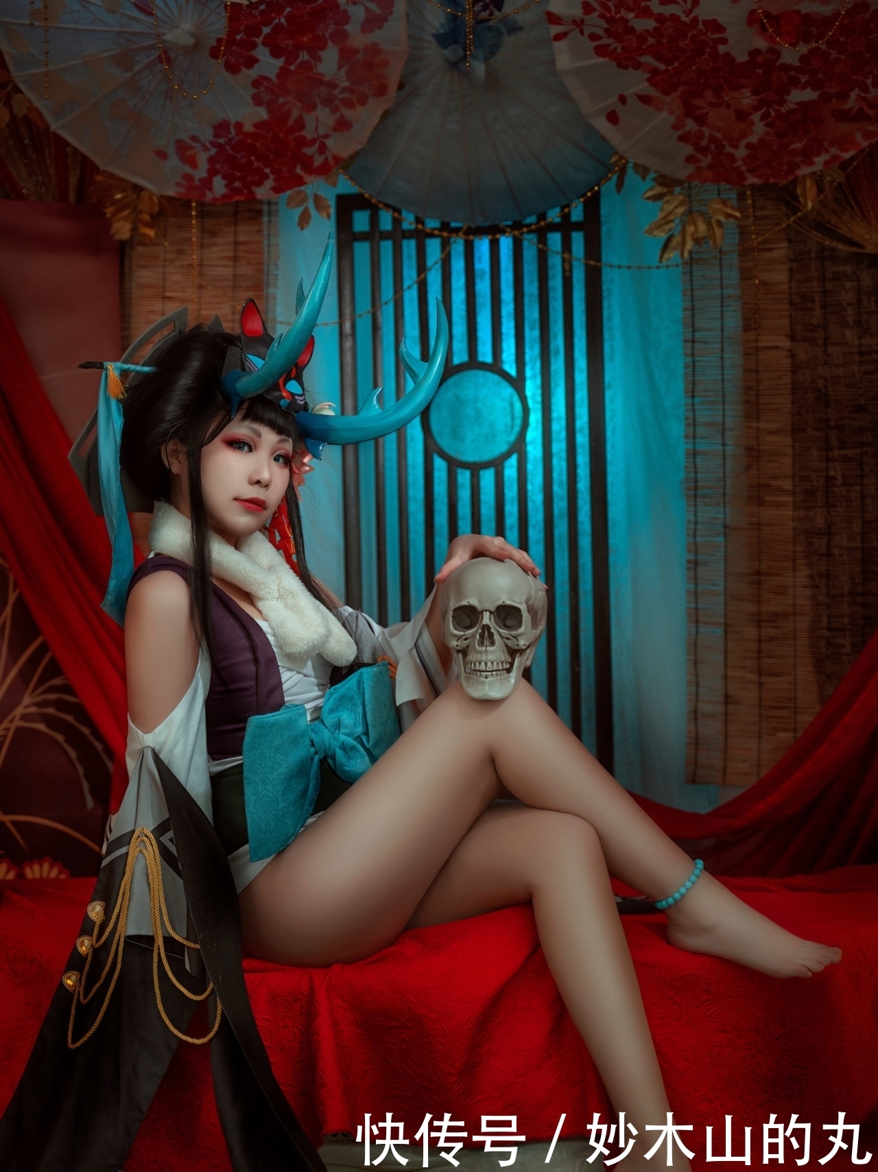 coser|阴阳师 阎魔cosplay