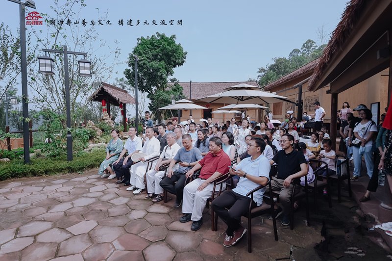 书画|美育艺术基地在眉山彭祖山景区正式揭牌