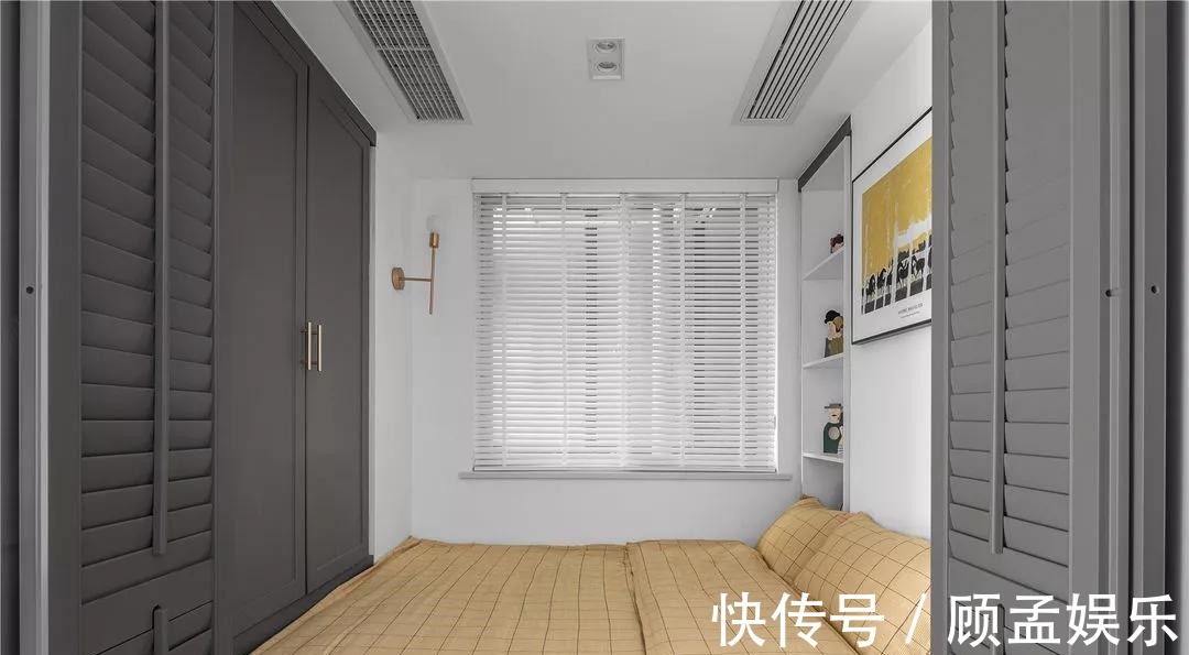 收纳|小夫妻的48㎡小家:客餐厅超大,还拥有仨卧室,阳光书房太爱了!