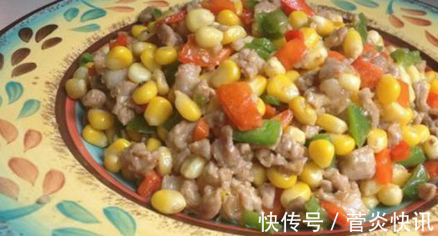 玉米粒|美食推荐蒜蓉粉丝蒸大虾,玉米粒双椒碎肉丁,红油猪耳,炖牛肉