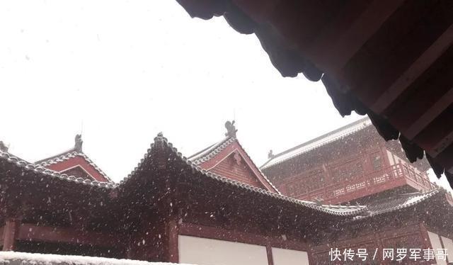 阜城|雪中的阜城东部仿宋式建筑群