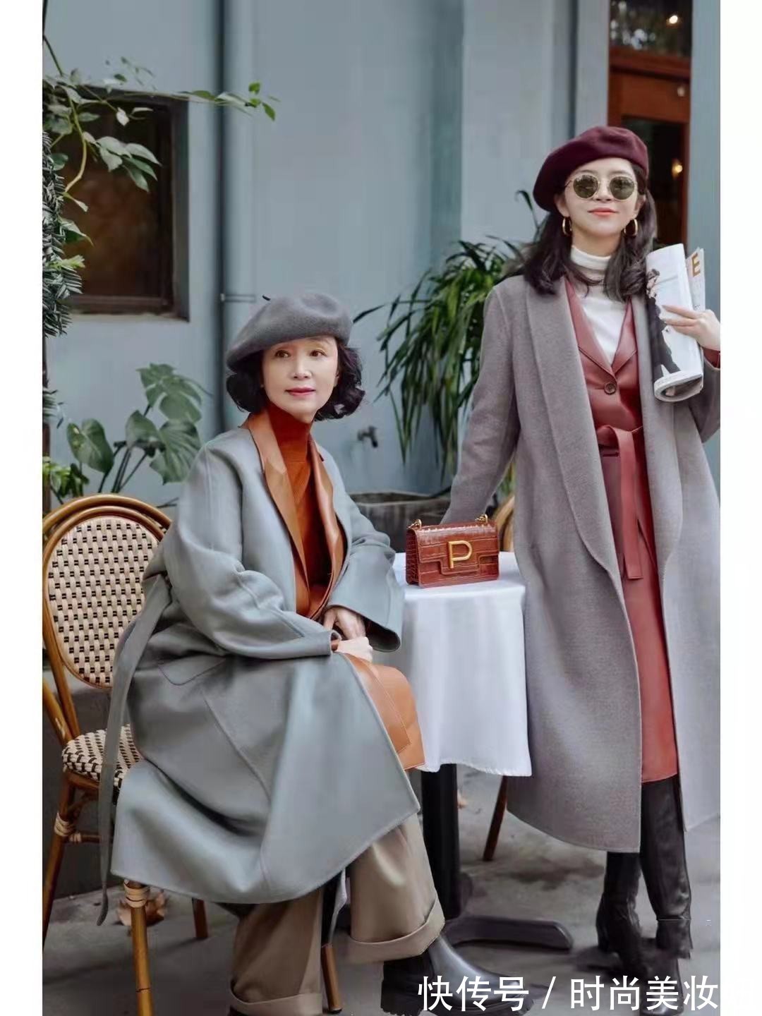 高雅感|高级感原来这么简单,基础大衣也能搭配大牌范,50岁照穿提升气质