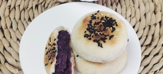 手把手教你做“无油、无糖”的“紫薯全麦饼”，营养好吃，又低脂！