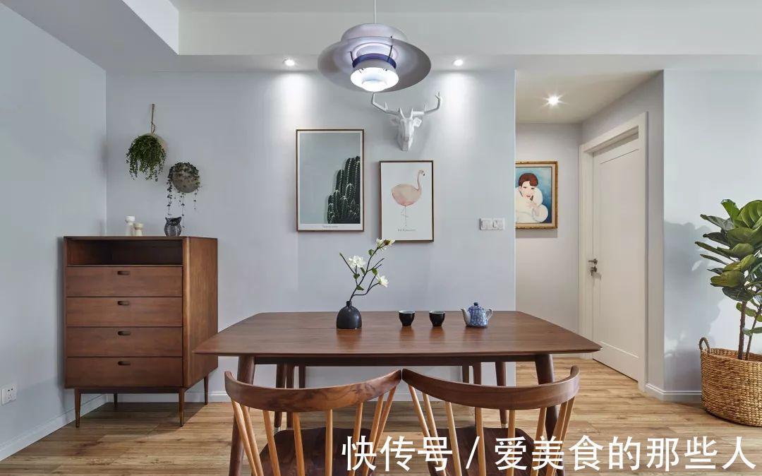 床头|91平的北欧家,客厅拥有家庭图书馆太赞了!