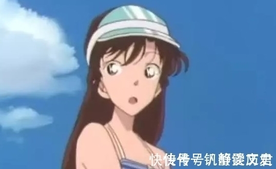 发型|柯南:为什么小兰头上有角?剧中这个没角的发型,把柯南都看呆了