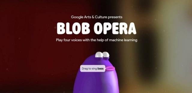  音乐|谷歌推Blob Opera实验：任何人都可以创作自己的戏剧音乐