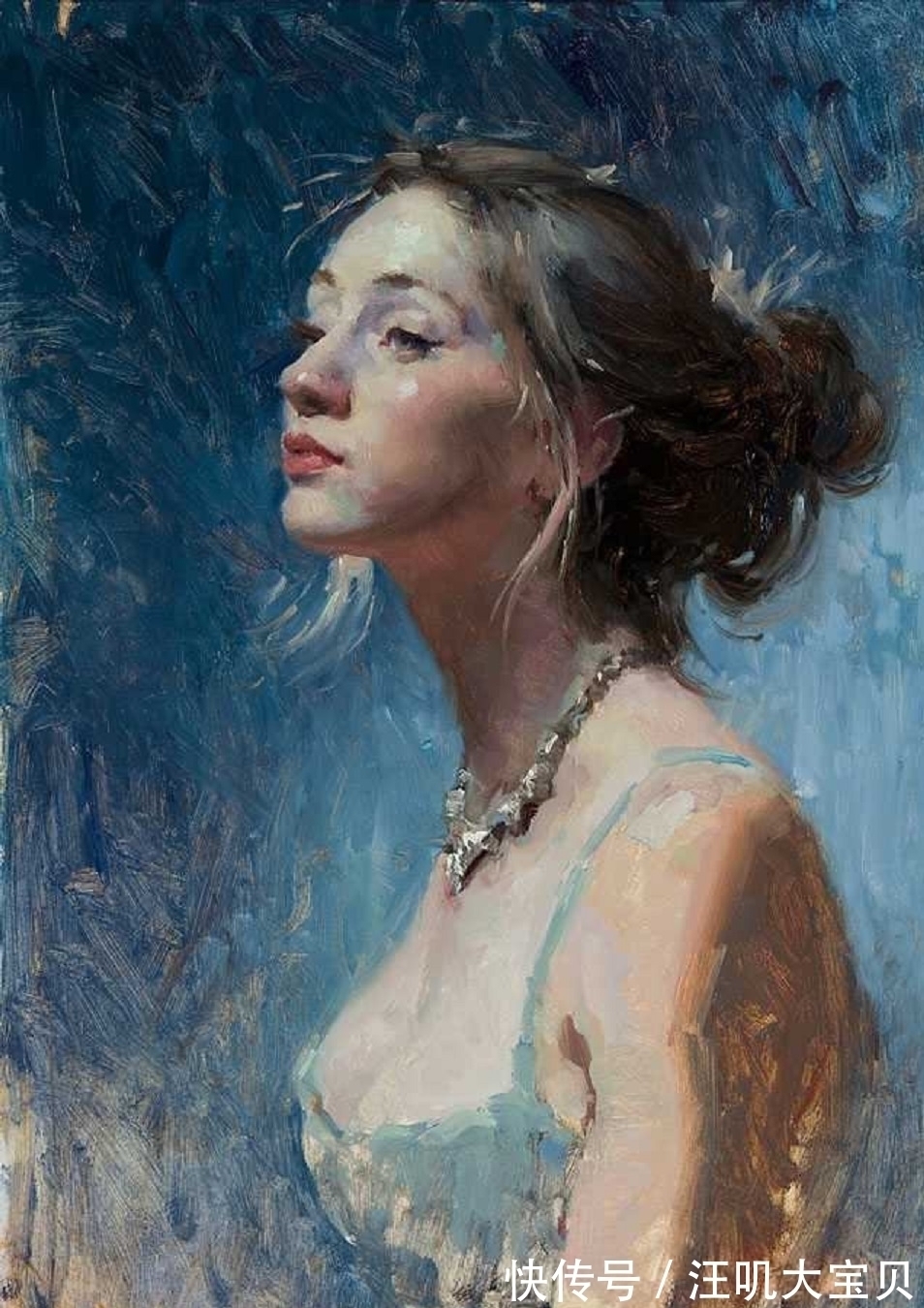 绘画#艺术真正的对象是人体——解读和探寻永恒女性美的画家布莱斯