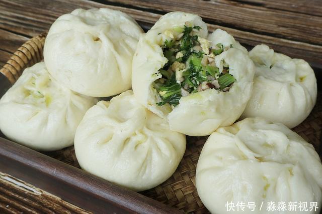 适合|最适合夏天吃的素馅包子,鲜香味美,松软不塌陷,越吃越香