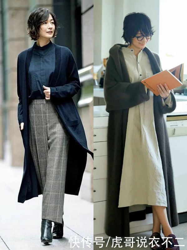 春季该穿衬衫了，学51岁“日本大妈”这么穿，高级与优雅全都有