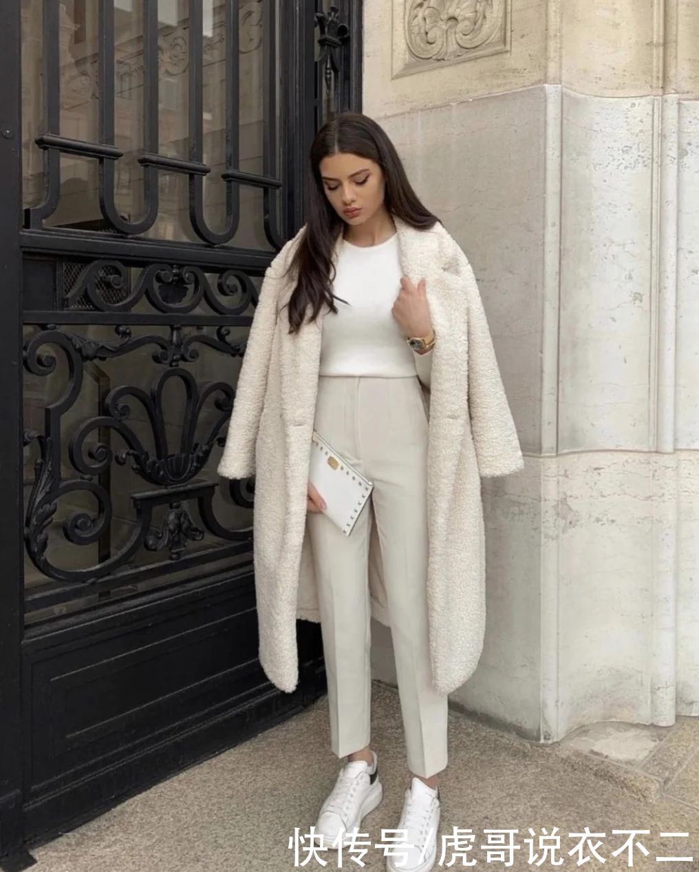 穿泰迪熊大衣关键在搭配，不懂这几种搭法，难怪显矮又臃肿