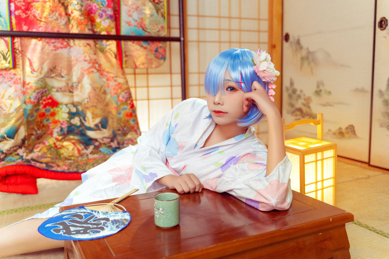 浴衣|蕾姆浴衣cosplay