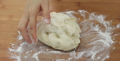 一碗面粉，一盆素馅，不用蒸，快速做蓬松柔软发面馅饼，好吃极了