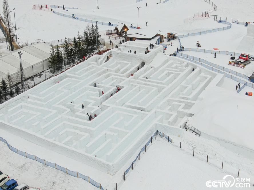 科帕|波兰：世界最大冰雪迷宫占地3000平米