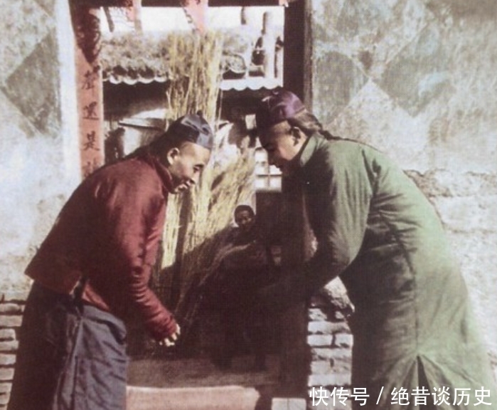 老照片|清末上色老照片：烟花酒楼的卖艺女、曾国藩孙女和李鸿章儿子成婚