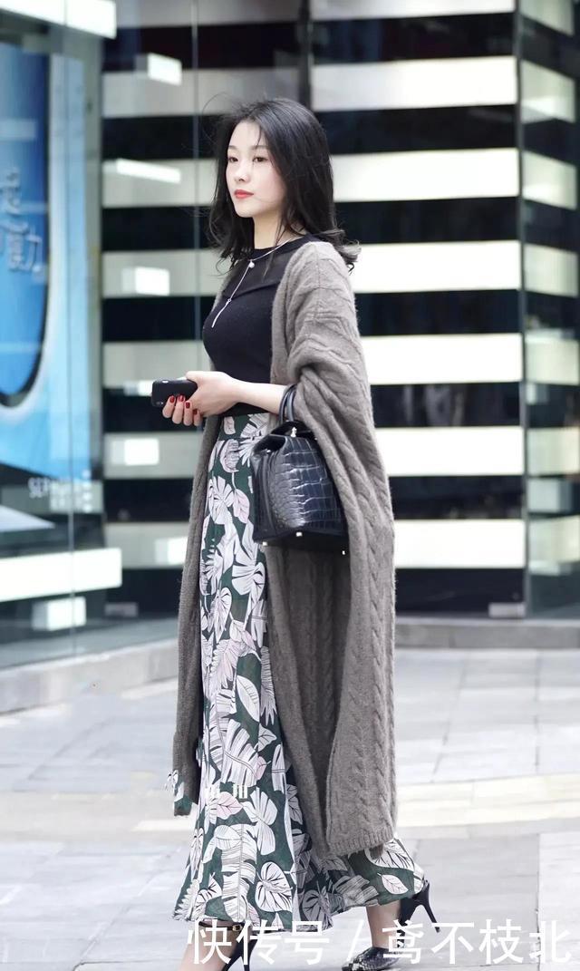 初春选择雪纺裙,时髦美丽又精致,秀出大方优雅的气质