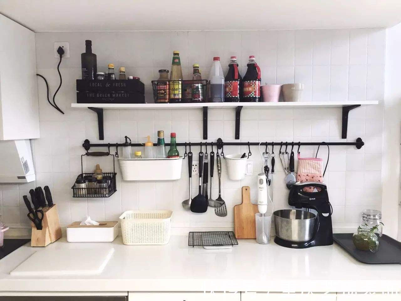 吊柜|厨房太杂乱,做好这几处设计,厨房台面更整洁