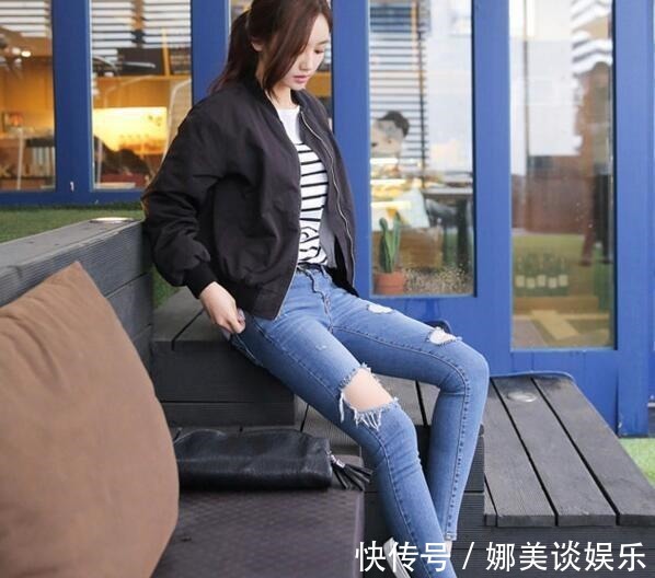 穿搭|年轻漂亮的时尚小仙女,搭配牛仔裤,更加时尚有型!