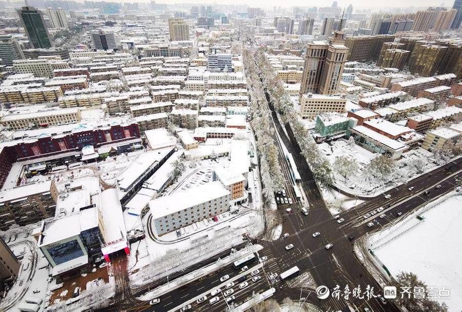 大学生|大雪下的驻济学生：校园里肆无忌惮滚雪球，那是我们的青春啊