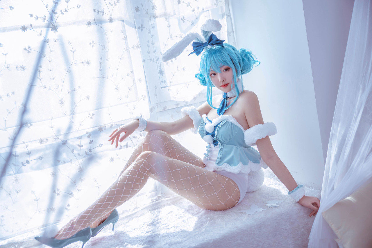 初音兔女郎cosplay