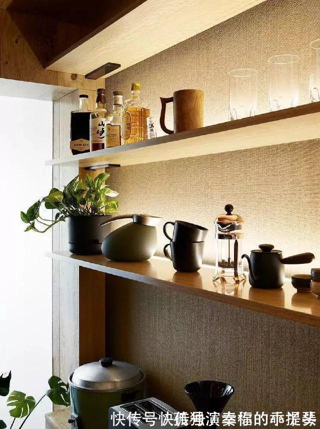 柜门|35㎡迷你小宅,定制柜解决全屋收纳,还有隐形餐桌!