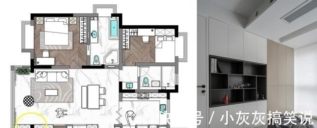 妙笔生花|装修就怕遇到承重柱，没想到设计师一出手，妙笔生花，鸡肋也好用