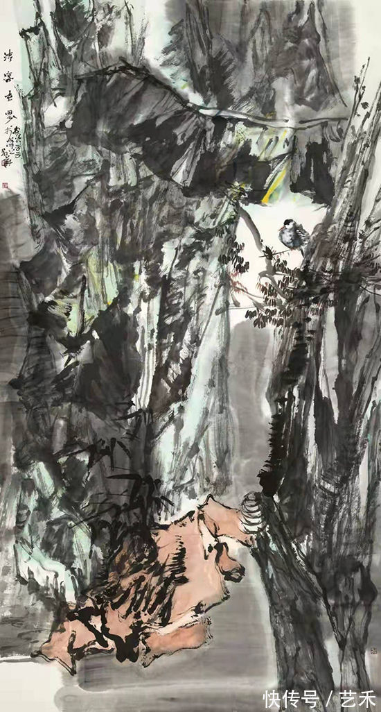 画家|国家画院卢禹舜导师工作室画家倪利华-笔墨横姿、别开生面