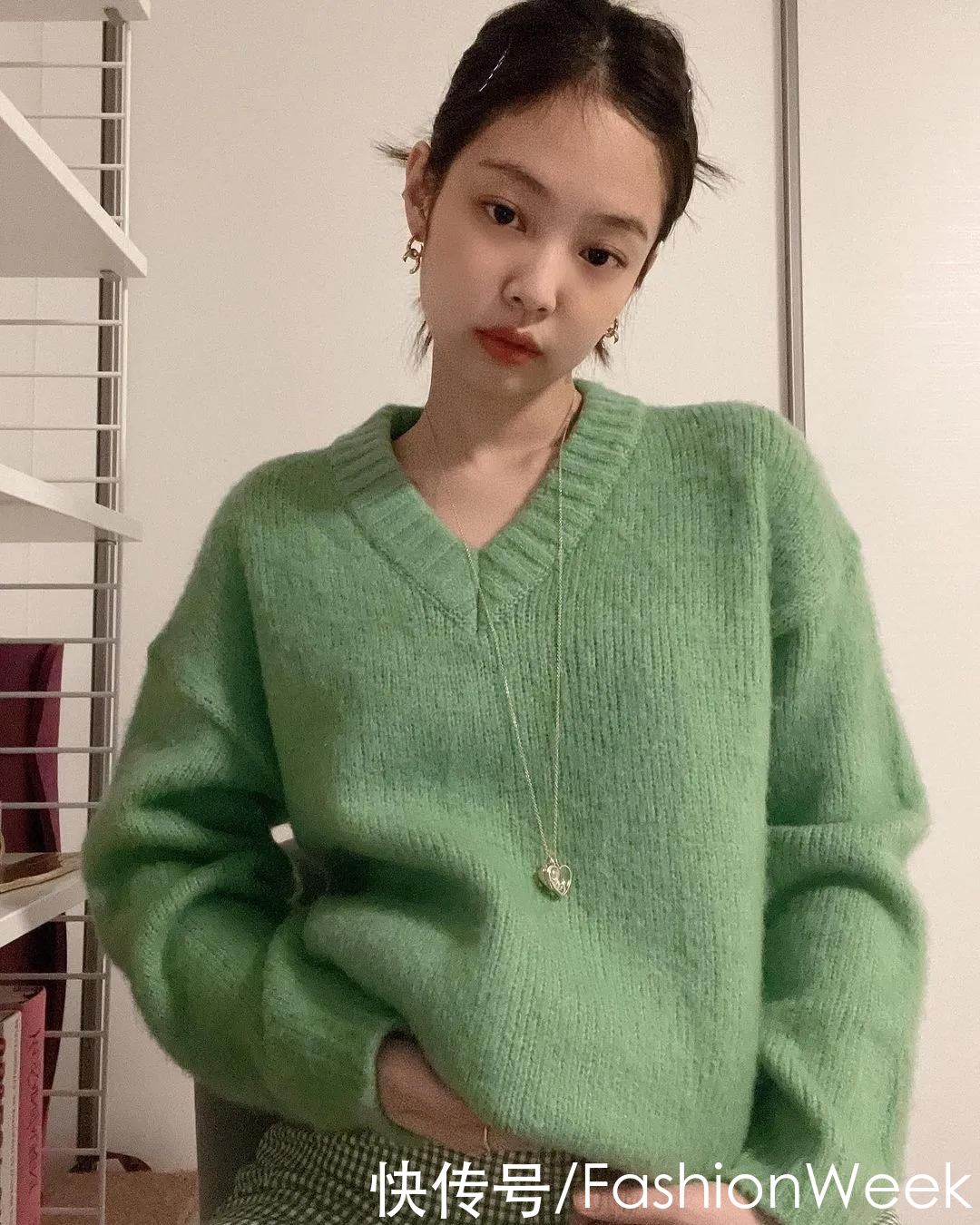 Jennie真是行走中的冷皮女孩种草机