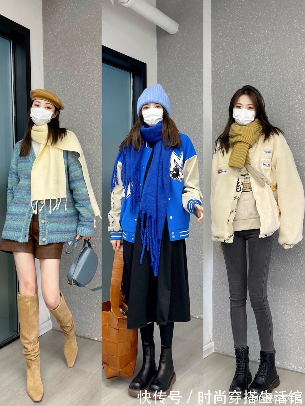 小外套 天冷了针织衫别急着收起来,试试搭配这3款小外套,温暖又显瘦