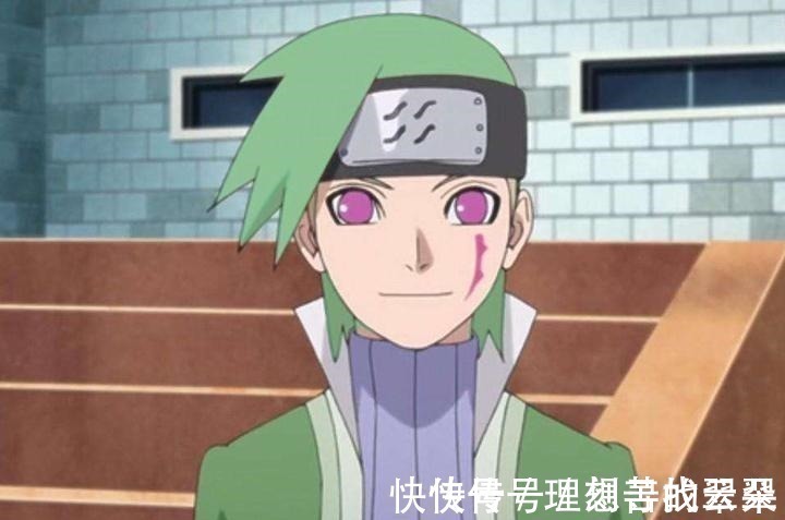 大筒木一族|博人传当众角色头发换成绿色之后,博人变海带精,蒲式帅气十足