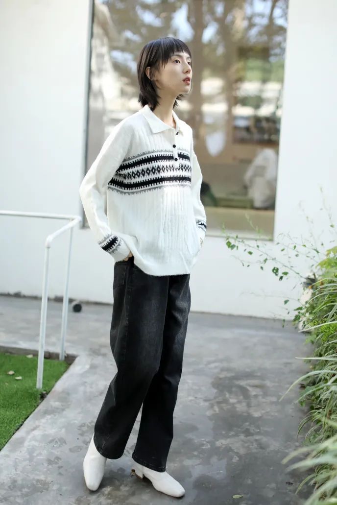 奶奶裤 针织衫+奶奶裤=好看好穿爆了！
