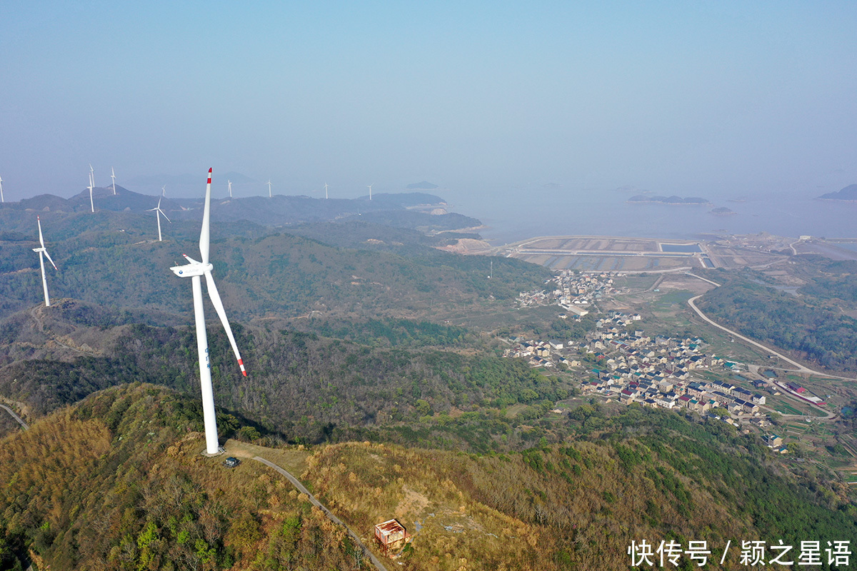 宁波市|珠山风车公路，美丽的海岸风景线