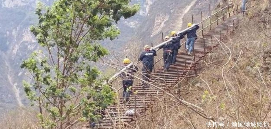 花了6亿打造的“悬崖村”,只是加了个铁梯子?网友:天价铁梯?
