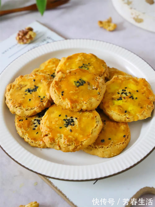 核桃酥|不用泡打粉的核桃酥，做法简单零失败，酥香可口入口即化，太香了