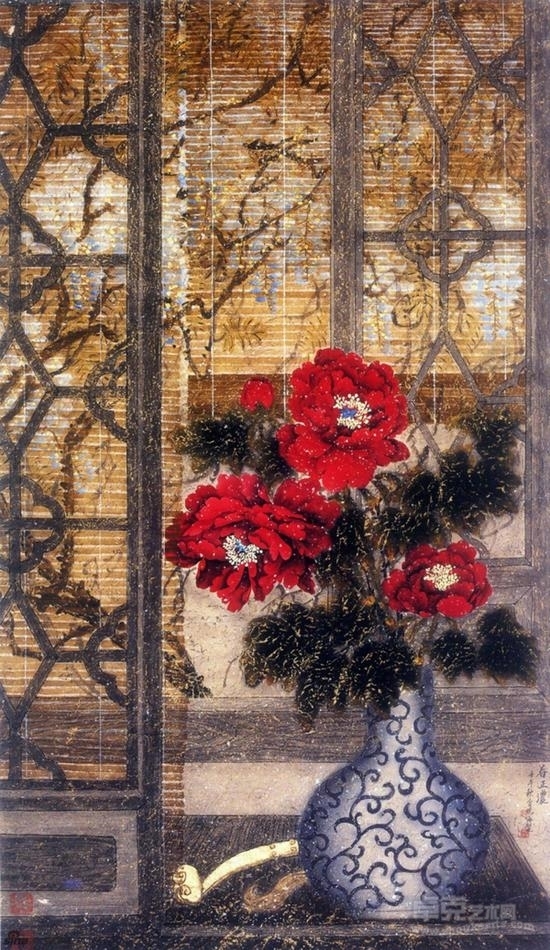 浙江省国际美术交流协会!当代实力画家金晓海——2022迎新春