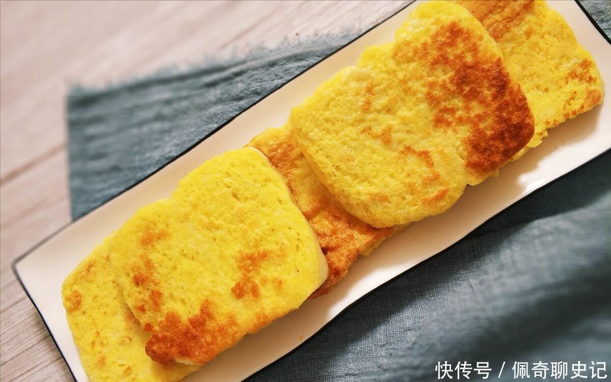 煎馒头片不要只会裹蛋液,记得多加这1步,煎出来外酥里软不吸油