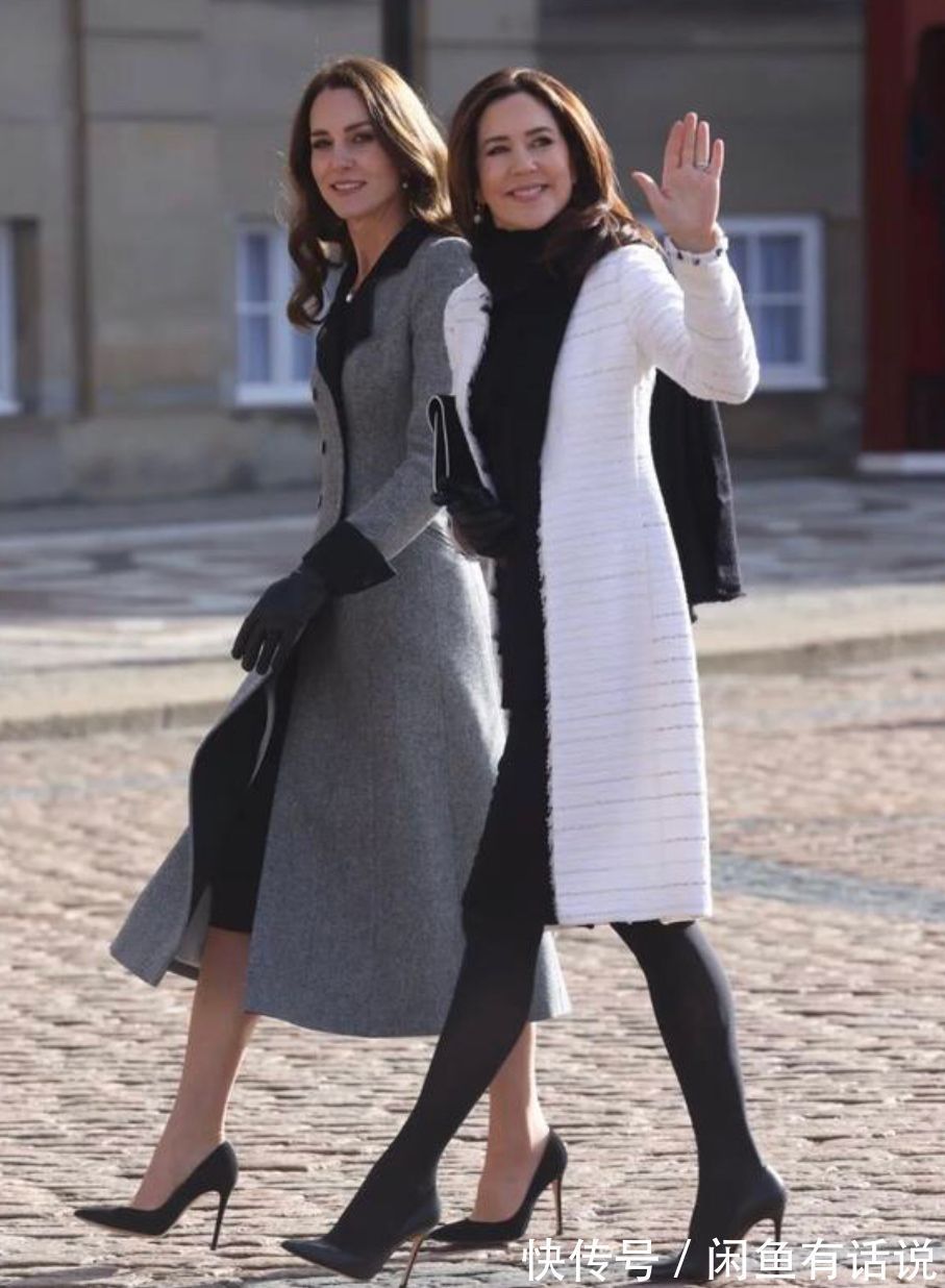 法则 看到凯特和丹麦王妃同框穿“黑白灰”,终于明白什么叫高级气质美