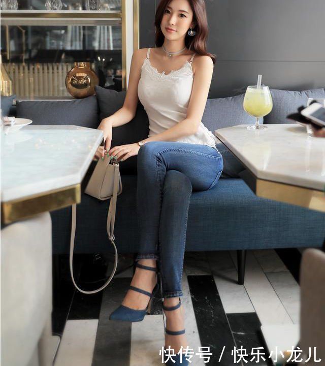 小姐姐|牛仔裤小姐姐精美别致,整体很有优雅感,非常柔软