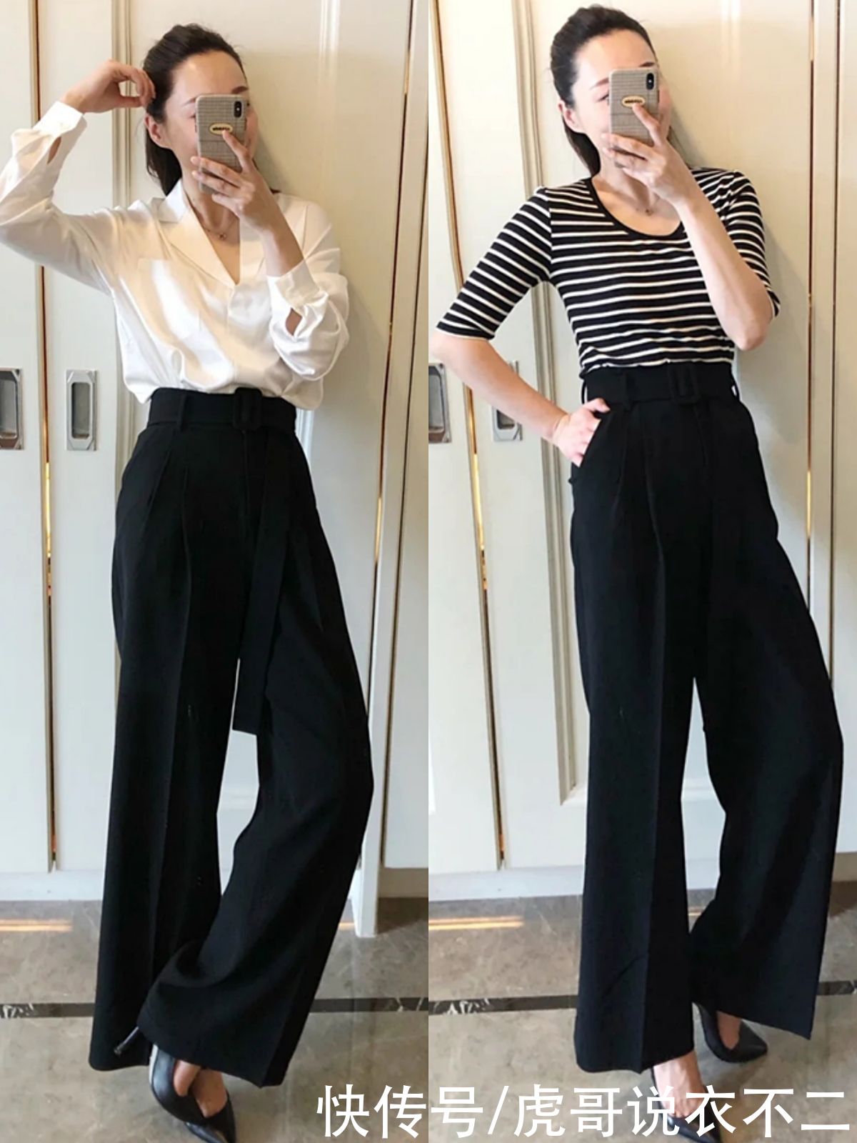 卡其色|40岁女人必备的4款裤装，初夏这么搭显腿长就算了，还很优雅高级