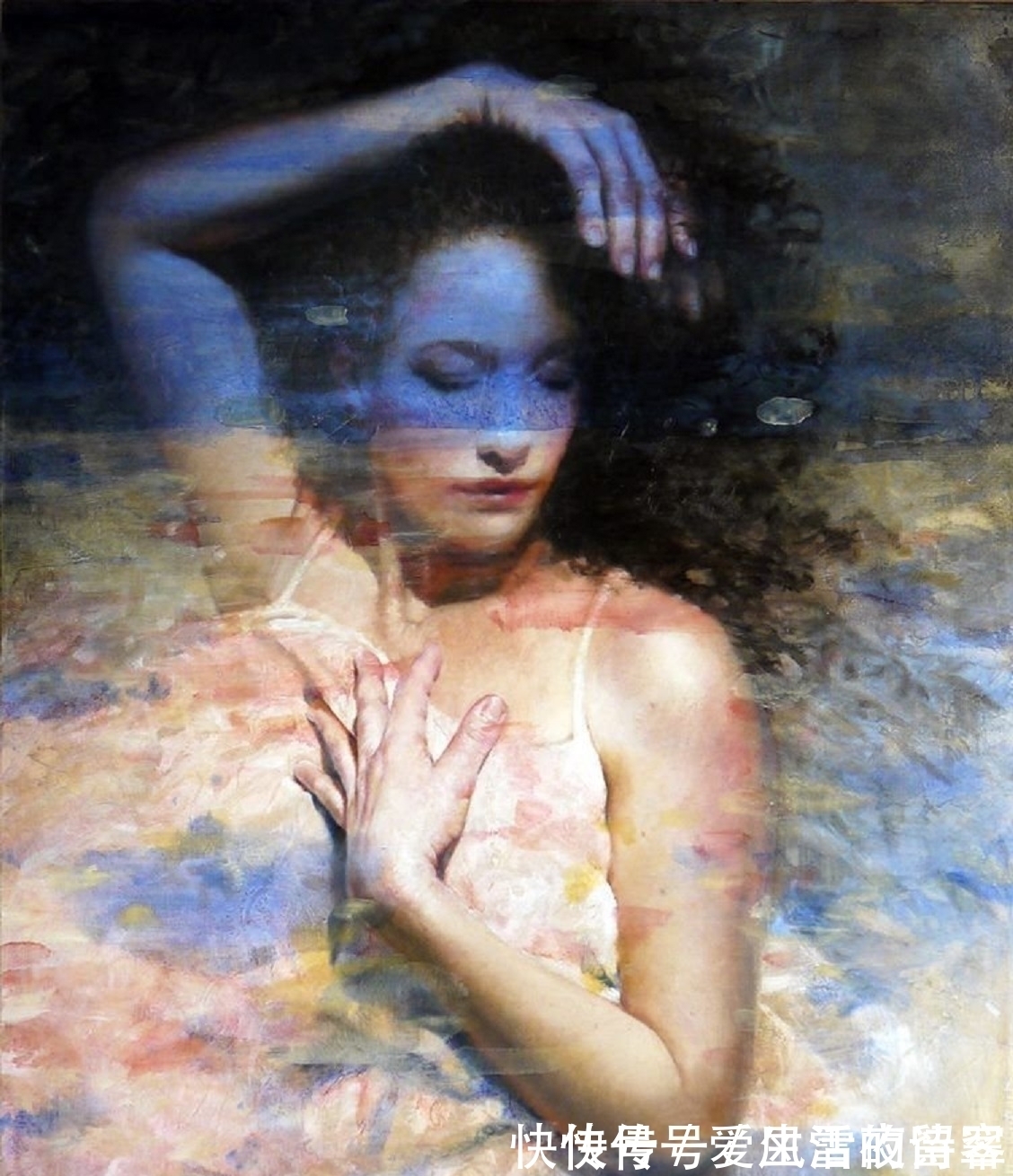 冥想@在绚丽的色彩中谱写生活的变奏——女画家斯特拉顿的静谧冥想绘画