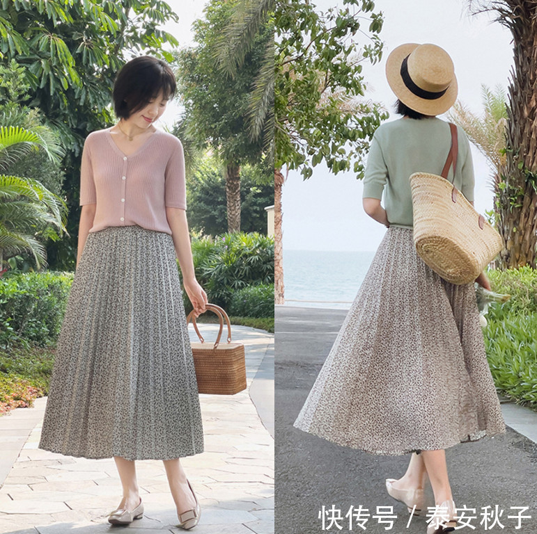 小姐姐|有一种款式,会让女人爱上瘾?它便是“清爽宜人”的半身裙!
