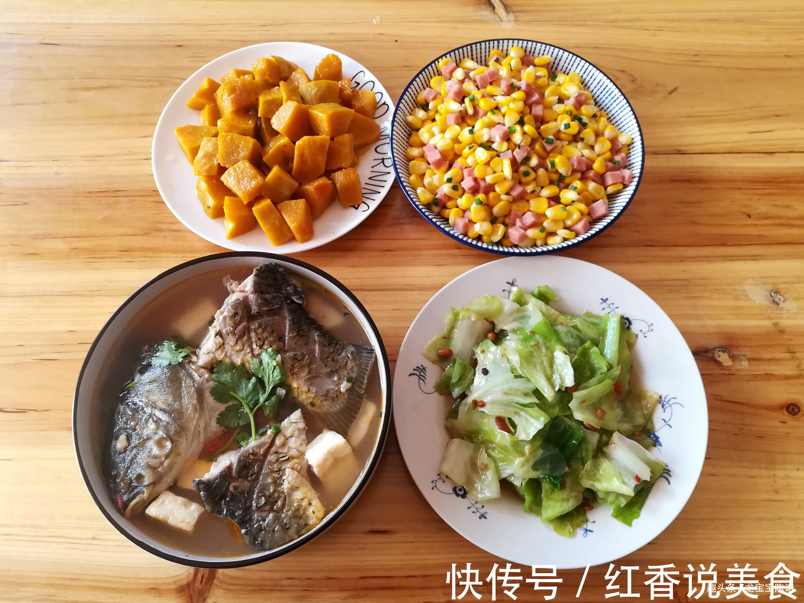 三口之家的午餐，吃得香花钱少，3菜1汤全光盘，网友勤俭的榜样